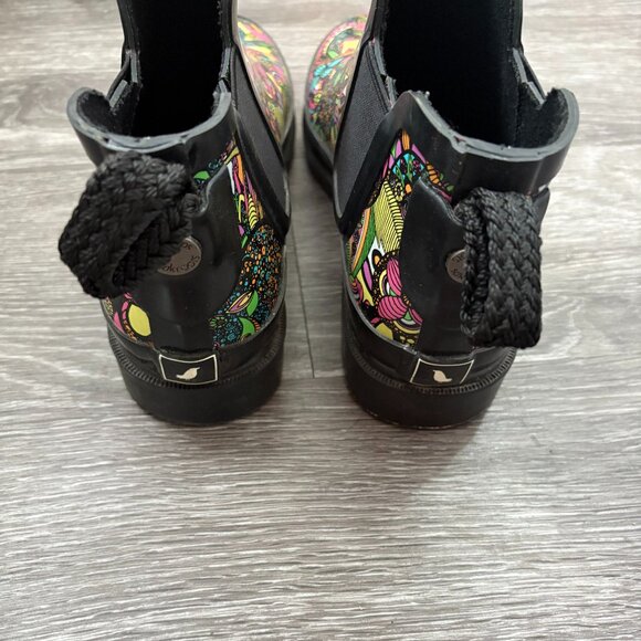 SAKROOTS RAIN ANKLE BOOTS SIZE 8 - Picture 4 of 4
